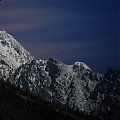 Łomnicki Sczyt Nocą